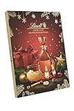 Lindt Schokolade zu Weihnachten | Adventskalender Likör- & Trüffelspezialitäten 2022 | 385g | 24x alkoholhaltige Spezialitäten | für die Weihnachtszeit | Geschenk