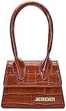 LEOCEE Mini Geldbörsen und Handtaschen für Damen Umhängetasche Berühmte Marke Totes Luxus Designer Handtaschen Krokodilmuster-Braun
