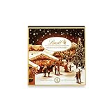 Lindt Weihnachtsmarkt Mini-Tisch-Adventskalender 2021 | 115 g Mini Schokoladen-Kugeln | Ideales Schokoladen-Geschenk