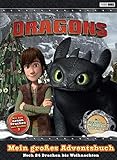 Dragons: Mein großes Adventsbuch: Noch 24 Drachen bis Weihnachten