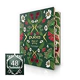 Pukka Bio-Tee Buch Adventskalender 'Tage der Aufmerksamkeit' ( zum Teilen - mit 48 Bio-Tees nach Ayurveda Tradition für jeden Tag)