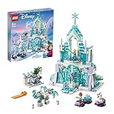 LEGO 43172 Disney Princess Elsas Magischer Eispalast, Set Mit ELSA- Und Anna-Minipuppen Und „Frozen“-Spielplatz