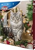 Trixie 9269 Vorweihnachtszeit Adventskalender für Katzen, 30 × 34 × 3,5 cm