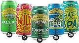 Sierra Nevada Brewing Craft Beer Mix Paket, Set mit 5 verschiedenen Sorten, IPA, Pale Ale, Session IPA