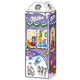Milka 3D Haus Adventskalender 1 x 229g, Weihnachtskalender mit vielen Milka Leckereien