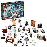 LEGO 76390 Harry Potter Adventskalender 2021, Weihnachtskalender, Kinder ab 7 Jahren mit 6 Minifiguren und Spielbrett