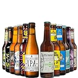 BierSelect Craft Beer Paket - 12 verschiedene Craft Beer Spezialitäten (12x0,33l) - super Geschenkidee für Craft Beer Fans zum Geburtstag, Weihnachten, Ostern oder zum Vatertag