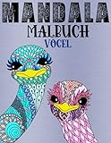 Mandala Malbuch Vögel Tiermandalas Tiermalbuch Kindermalbuch Ausmalbuch Tiere für Kinder und Erwachsene: A4 Format 29 Motive zum ausmalen einseitig bedruckt 58 Seiten