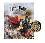 SCHMUCKAUSGABE: Harry Potter und der Stein der Weisen (vierfarbig illustrierte Schmuckausgabe) + 1. Original Harry Potter Button