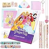 Disney Prinzessinnen Adventskalender 2022 Kinder Mädchen mit 24 Schreibwaren und Fanartikel Überraschungen