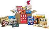 QUARANTÄNE-BOX - Überraschungsbox - Zufällige Mischung mit vielfältigen Snacks für gemütliche Abende zu Hause – süße, salzige und saure Leckereien