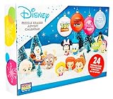 Sambro DIS-6975 All Other Adventskalender Puzzle Palz Radiergummi Spielfiguren, Disney Frozen, Princess, Toy Story und viele mehr, für Kinder ab 3 Jahre, bunt