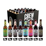 CREW REPUBLIC® Craft Bier Mix Probierset | World Beer Awards Gewinner 2020 | Ideal für Männer und Bierliebhaber | Bierspezialitäten aus Bayern nach deutschem Reinheitsgebot (20 x 0,33l)