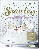 Sweet & Easy - Das große Adventskalender-Backbuch: 2 x 24 Backrezepte für die Vorweihnachtszeit
