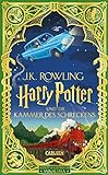 Harry Potter und die Kammer des Schreckens: MinaLima-Ausgabe (Harry Potter 2): farbig illustrierte Prachtausgabe mit Goldprägung und zauberhaften Papierkunst-Elementen zum Ausklappen