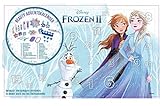 Frozen II 1580300E Disney Frozen Frozen II Adventskalender mit 24 besonderen Accessoires-und Kinderkosmetik-Überraschungen im süßen Eiskönigin-Design, für Haare, Nägel, Augen & Lippen, Beauty