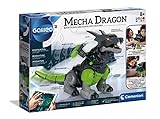 Clementoni 59215 Galileo Robotics – Mecha Dragon, Drachen-Roboter Modellbausatz, 3 Motoren, Sensoren & App-Steuerung, ideal als Geschenk, elektronisches Spielzeug für Kinder ab 8 Jahren