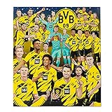 Borussia Dortmund BVB Comic Adventskalender 2020 mit Autogrammkarten Kalender