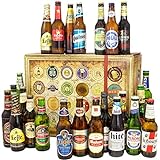 24x Bier aus aller Welt/Bier Geschenk Set/Geschenkeset Geburtstag Freund