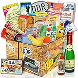 DDR 24tlg Geschenkbox mit Ost Produkten | DDR Geschenkset