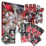 FC Bayern München Schokoladen Adventskalender inkl. Autogrammkarten & Poster FCB (L & A Wir)