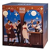 Gin Adventskalender 2022 mit Tonic Water, Snacks und mehr von LIQUID DIRECTOR I Gin-Kalender als Geschenk für Männer und Frauen I insgesamt 6,3 kg