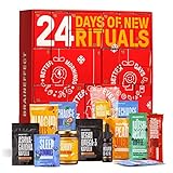 BRAINEFFECT Adventskalender 2022 Basic - Der Lebensmittel Weihnachtskalender für Fitness-Liebhaber und Sportler + Rituals Cards, Adventskalender Männer, Adventskalender Frauen, Advent calendar 2022